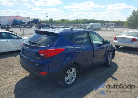 2012 Hyundai Tucson Gls from USA, damaged, VIN KM8JUCAC6CU466169